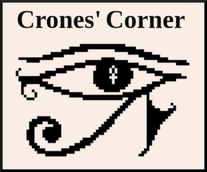 Grimalkin Crossing design lines: Crones' Corner branding image